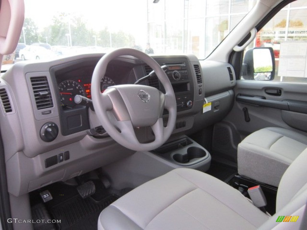 Charcoal Interior 2012 Nissan NV 1500 S Photo #50568985