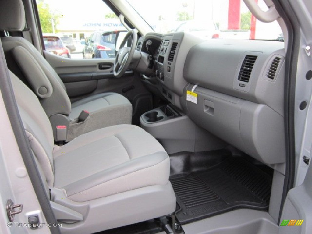 Charcoal Interior 2012 Nissan NV 1500 S Photo #50569009
