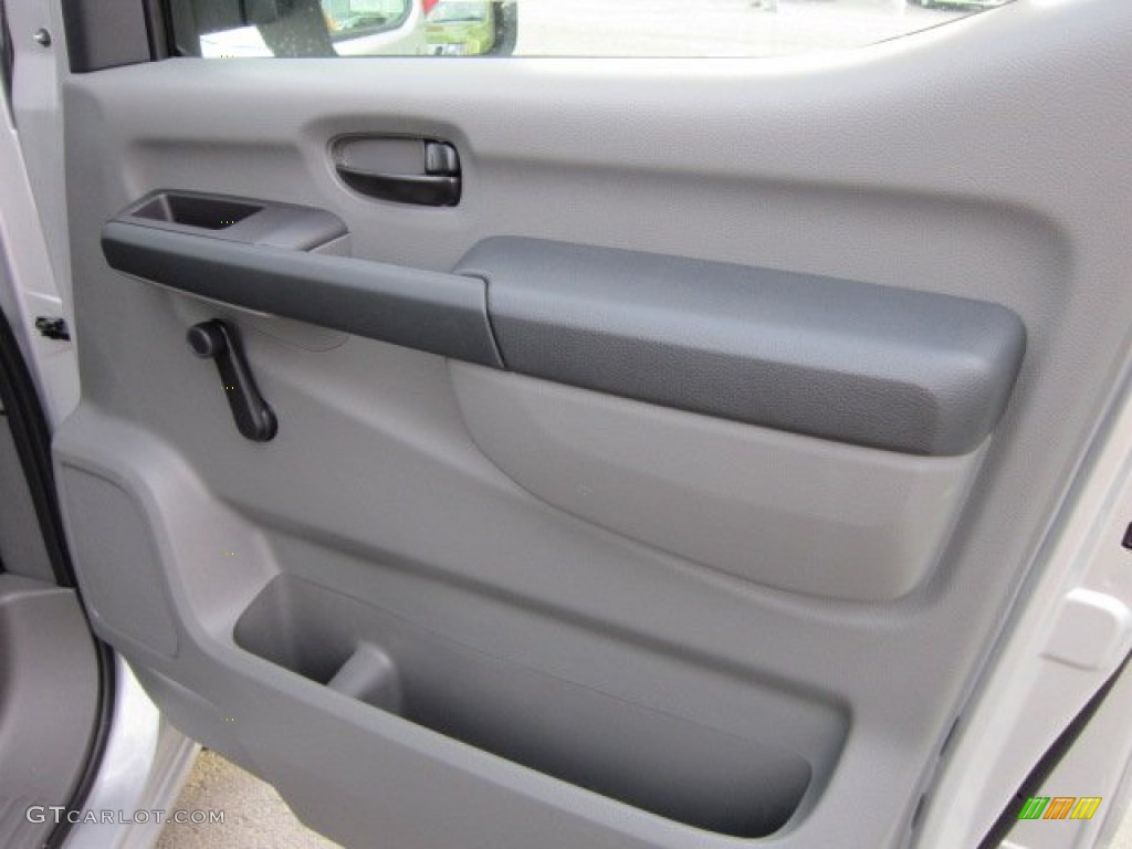 2012 Nissan NV 1500 S Charcoal Door Panel Photo #50569021