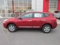 2011 Cayenne Red Nissan Rogue S AWD  photo #2