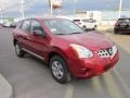 2011 Cayenne Red Nissan Rogue S AWD  photo #10