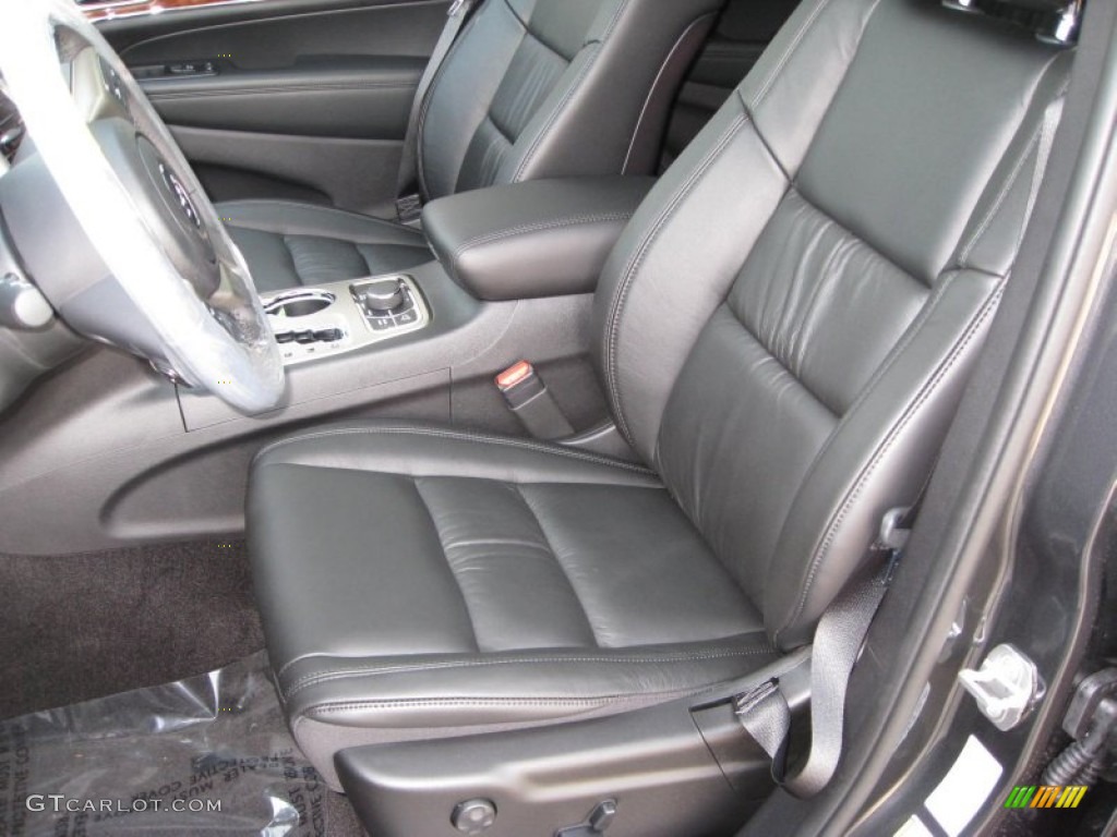 Black Interior 2011 Jeep Grand Cherokee Limited 4x4 Photo #50569294
