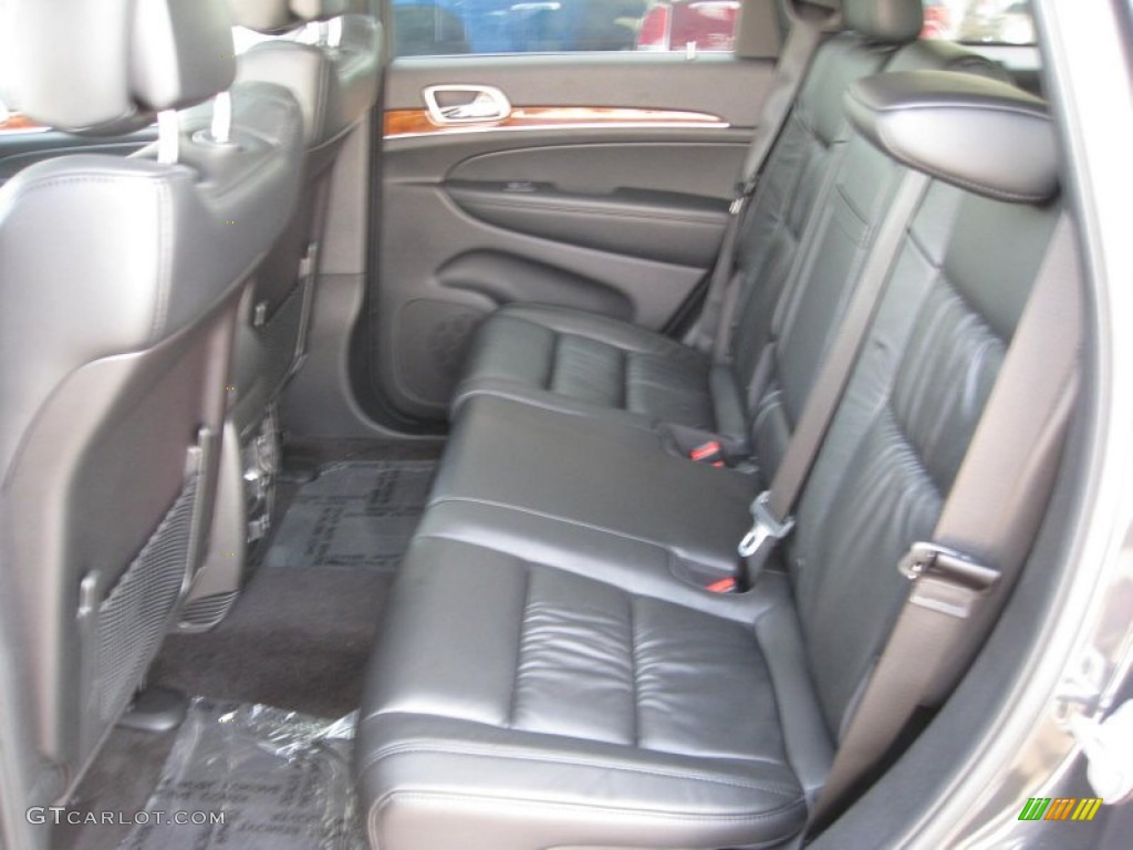 Black Interior 2011 Jeep Grand Cherokee Limited 4x4 Photo #50569309