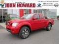 2011 Red Alert Nissan Frontier Pro-4X King Cab 4x4  photo #1