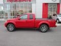2011 Red Alert Nissan Frontier Pro-4X King Cab 4x4  photo #2