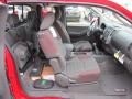 2011 Nissan Frontier Pro 4X Graphite/Red Interior Interior Photo
