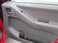 2011 Nissan Frontier Pro 4X Graphite/Red Interior Door Panel Photo