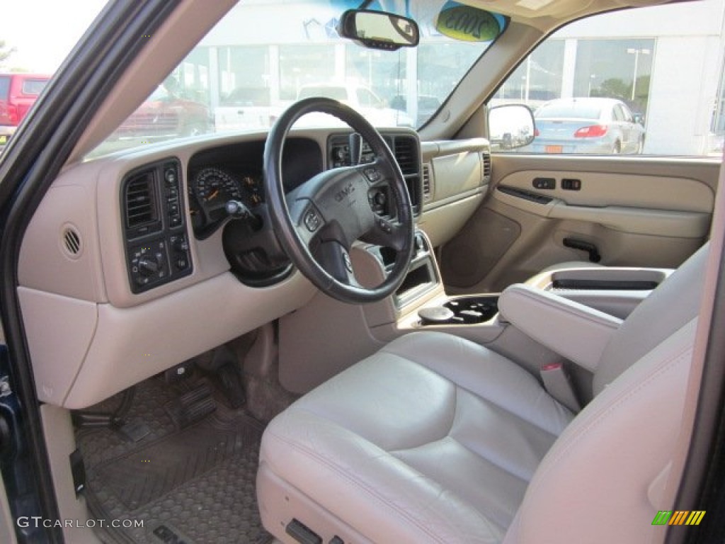 Neutral/Shale Interior 2003 GMC Yukon XL SLT 4x4 Photo #50569756