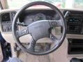 Neutral/Shale 2003 GMC Yukon XL SLT 4x4 Steering Wheel