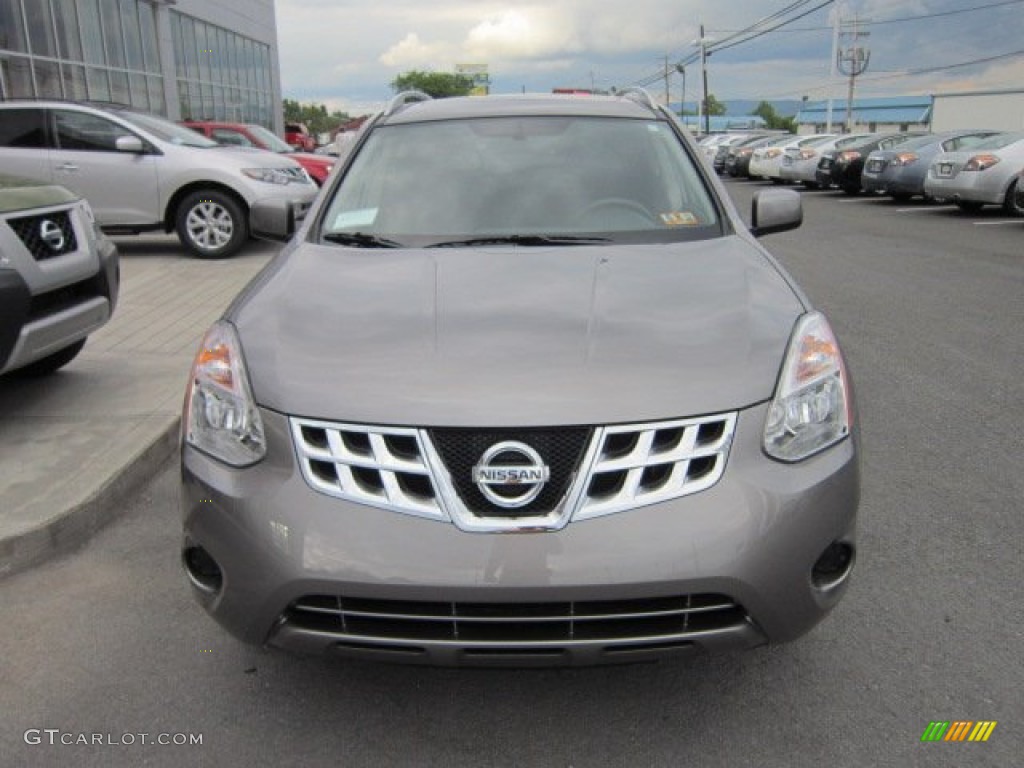 2011 Rogue SV AWD - Platinum Graphite / Black photo #12