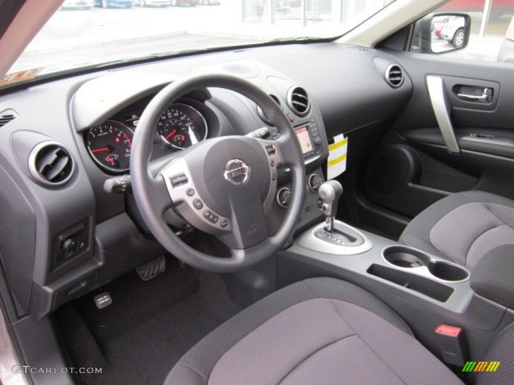 2011 Rogue SV AWD - Platinum Graphite / Black photo #14