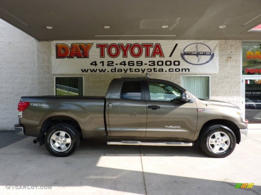 2008 Tundra SR5 TRD Double Cab 4x4 - Pyrite Mica / Beige photo #1