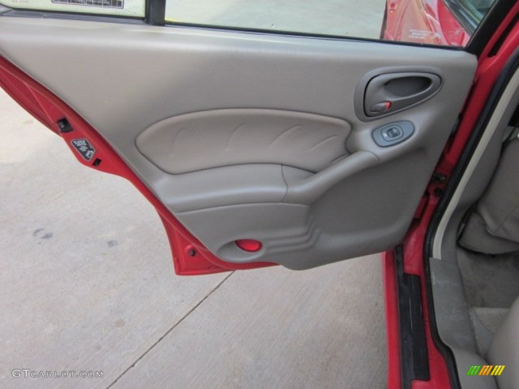 1999 Pontiac Grand Am GT Sedan Dark Taupe Door Panel Photo #50570479