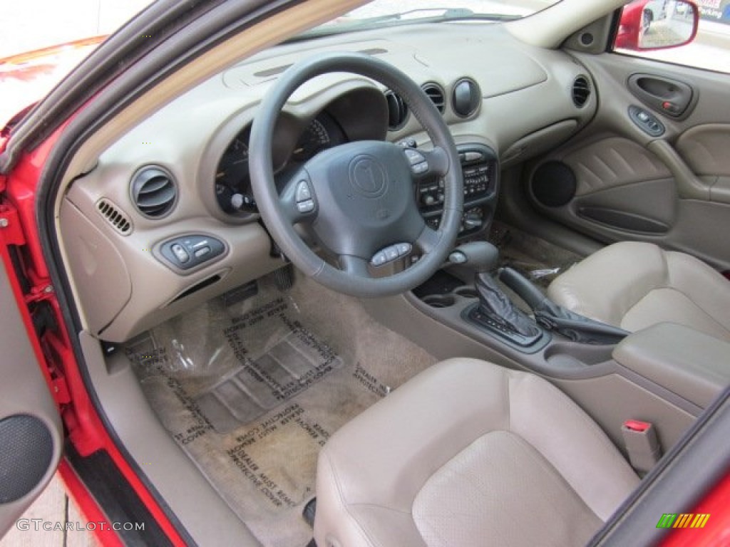 Dark Taupe Interior 1999 Pontiac Grand Am GT Sedan Photo #50570509