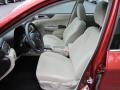 2009 Paprika Red Pearl Subaru Impreza 2.5i Premium Sedan  photo #3