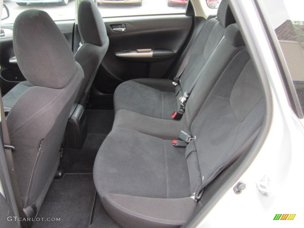 Carbon Black Interior 2010 Subaru Impreza 2.5i Premium Wagon Photo #50571835
