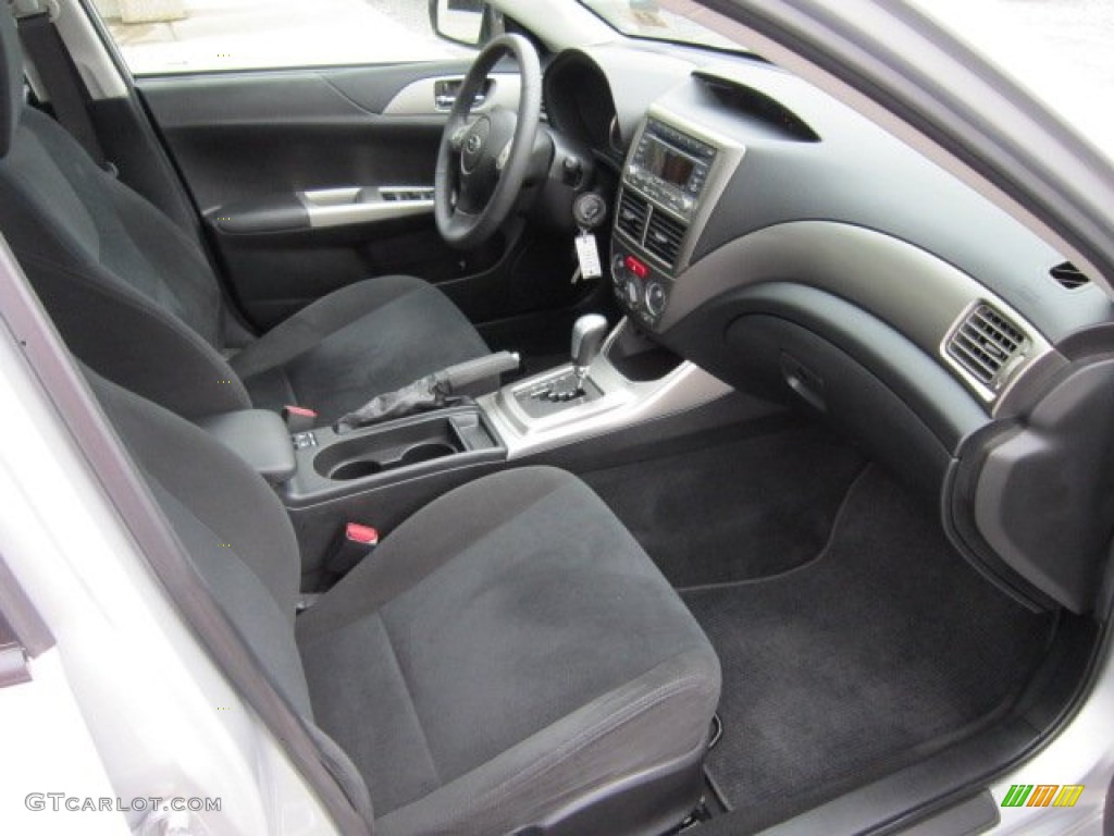 Carbon Black Interior 2010 Subaru Impreza 2.5i Premium Wagon Photo #50571850