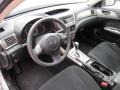 Carbon Black 2010 Subaru Impreza 2.5i Premium Wagon Interior Color