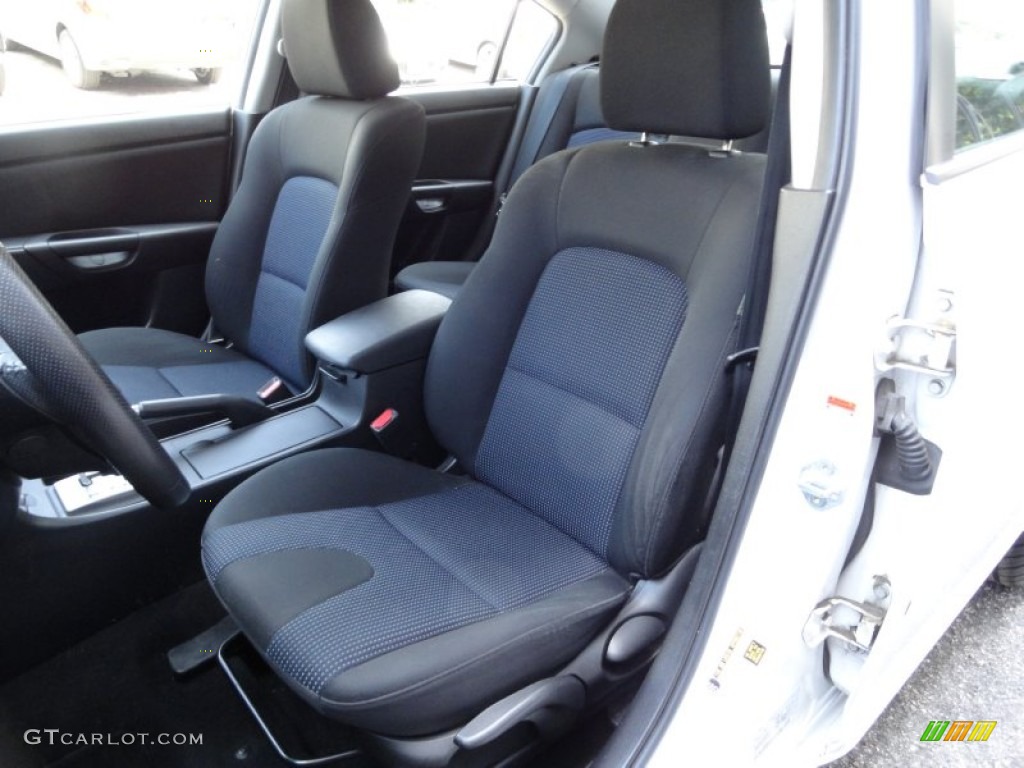Black/Blue Interior 2006 Mazda MAZDA3 s Touring Sedan Photo #50572633