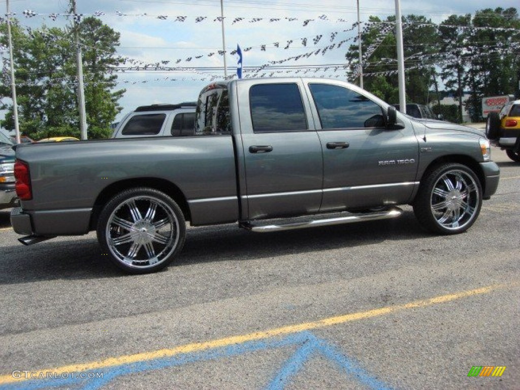 2007 Ram 1500 Sport Quad Cab - Mineral Gray Metallic / Medium Slate Gray photo #4