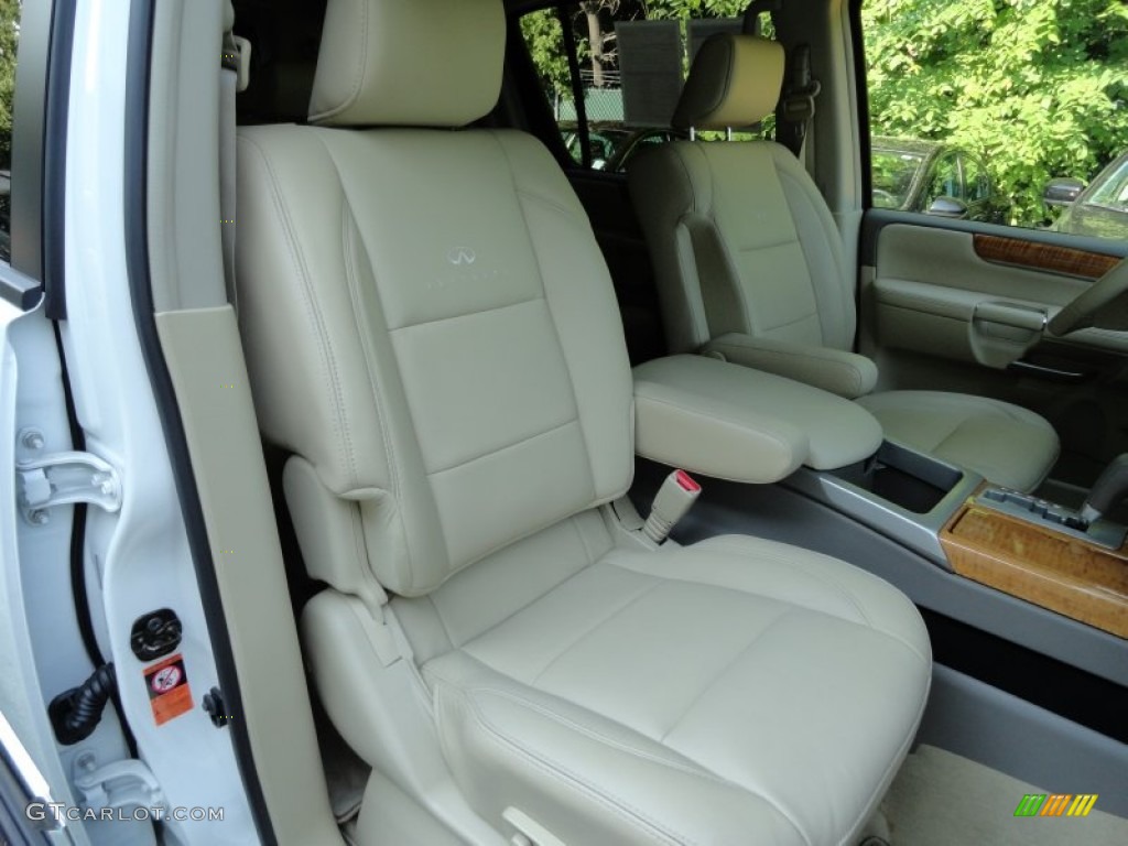 Wheat Interior 2010 Infiniti QX 56 4WD Photo #50572975