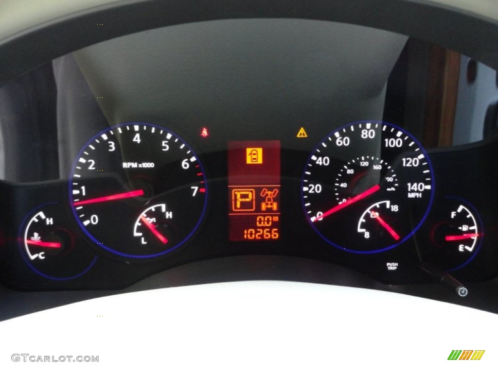 2010 Infiniti QX 56 4WD Gauges Photo #50573365
