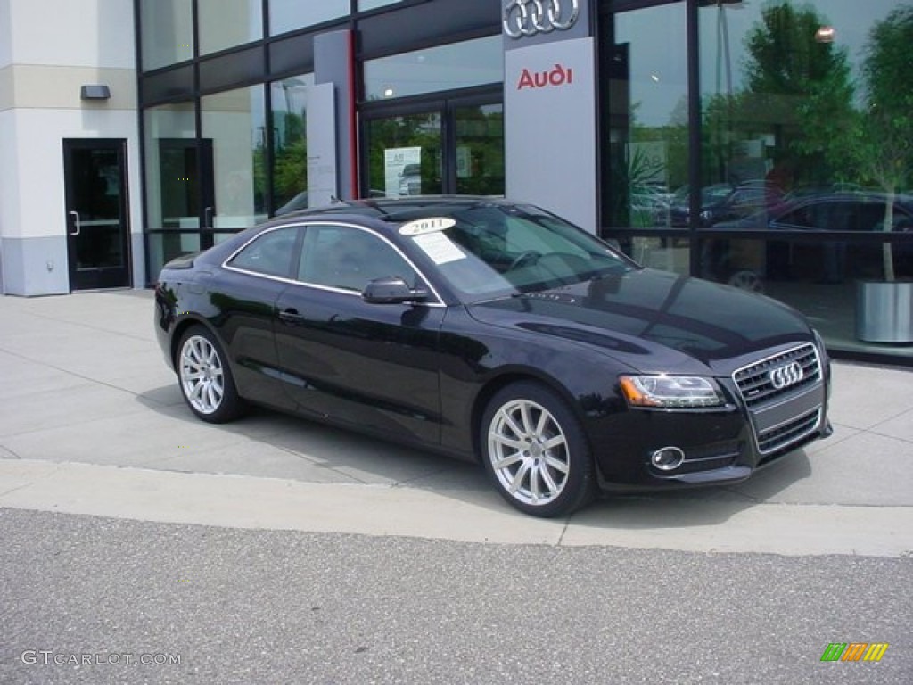Brilliant Black Audi A5