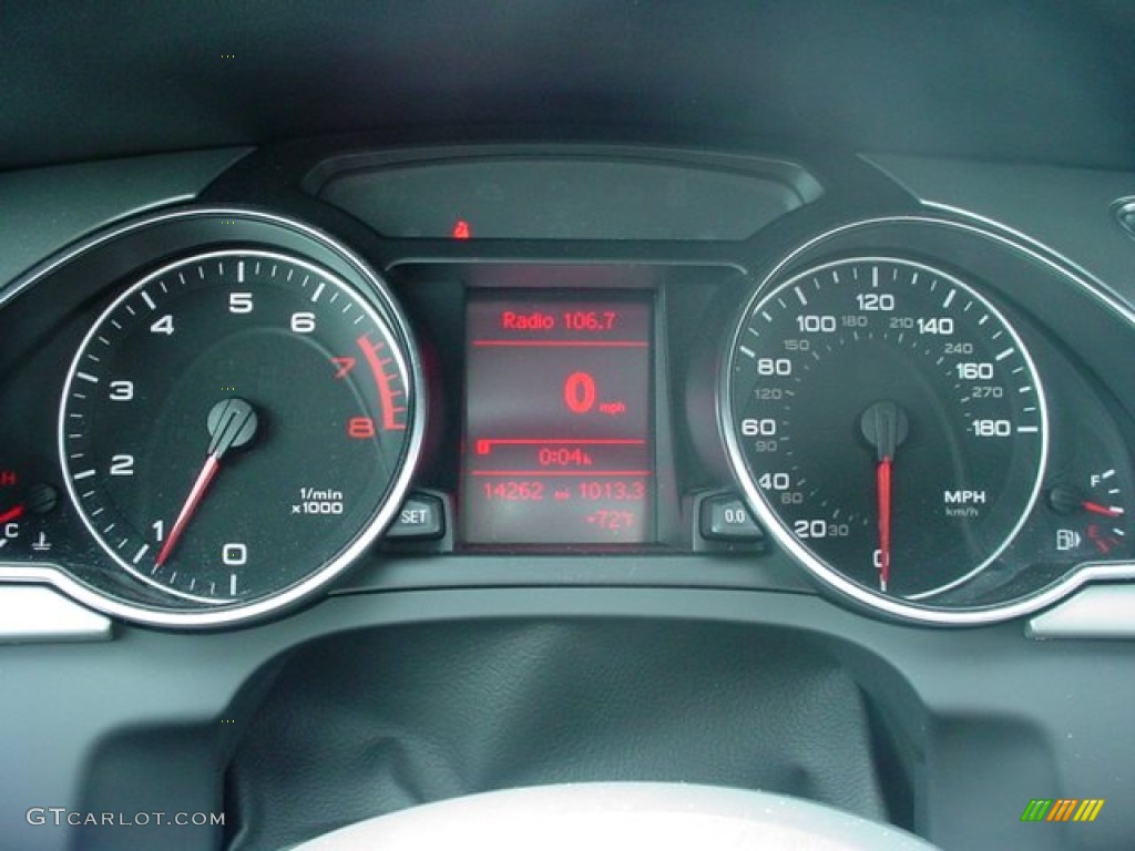 2011 Audi A5 2.0T quattro Coupe Gauges Photo #50573577