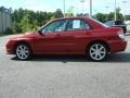 2007 Garnet Red Pearl Subaru Impreza WRX Sedan  photo #3