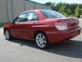 Garnet Red Pearl - Impreza WRX Sedan Photo No. 4