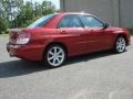 2007 Garnet Red Pearl Subaru Impreza WRX Sedan  photo #5