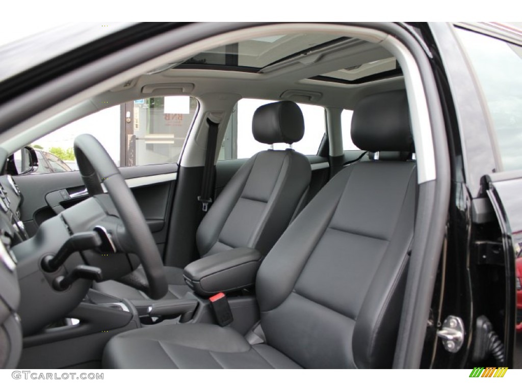 Black Interior 2011 Audi A3 2.0 TFSI quattro Photo #50574164