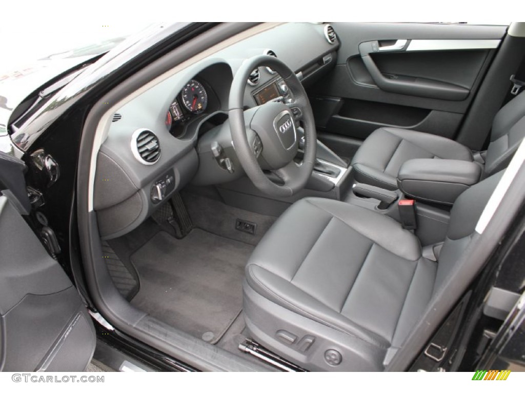 Black Interior 2011 Audi A3 2.0 TFSI quattro Photo #50574181