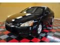 2007 Nighthawk Black Pearl Honda Accord EX-L Coupe  photo #2