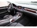 Black Valcona Leather Dashboard Photo for 2009 Audi A8 #50574943