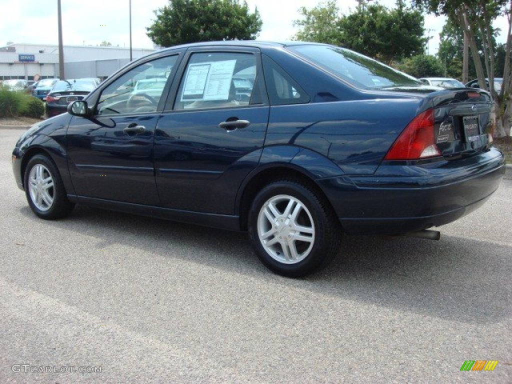 Twilight Blue Metallic 2003 Ford Focus SE Sedan Exterior Photo #50575744