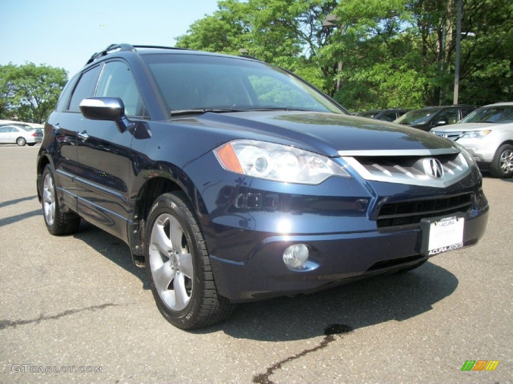 2008 RDX Technology - Royal Blue Pearl / Taupe photo #4