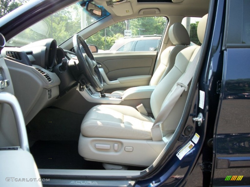 2008 RDX Technology - Royal Blue Pearl / Taupe photo #12