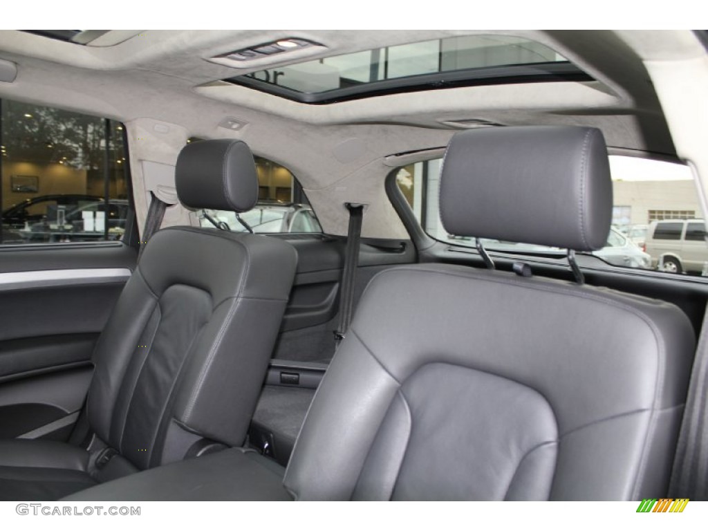 Black Interior 2008 Audi Q7 4.2 Premium quattro Photo #50575936