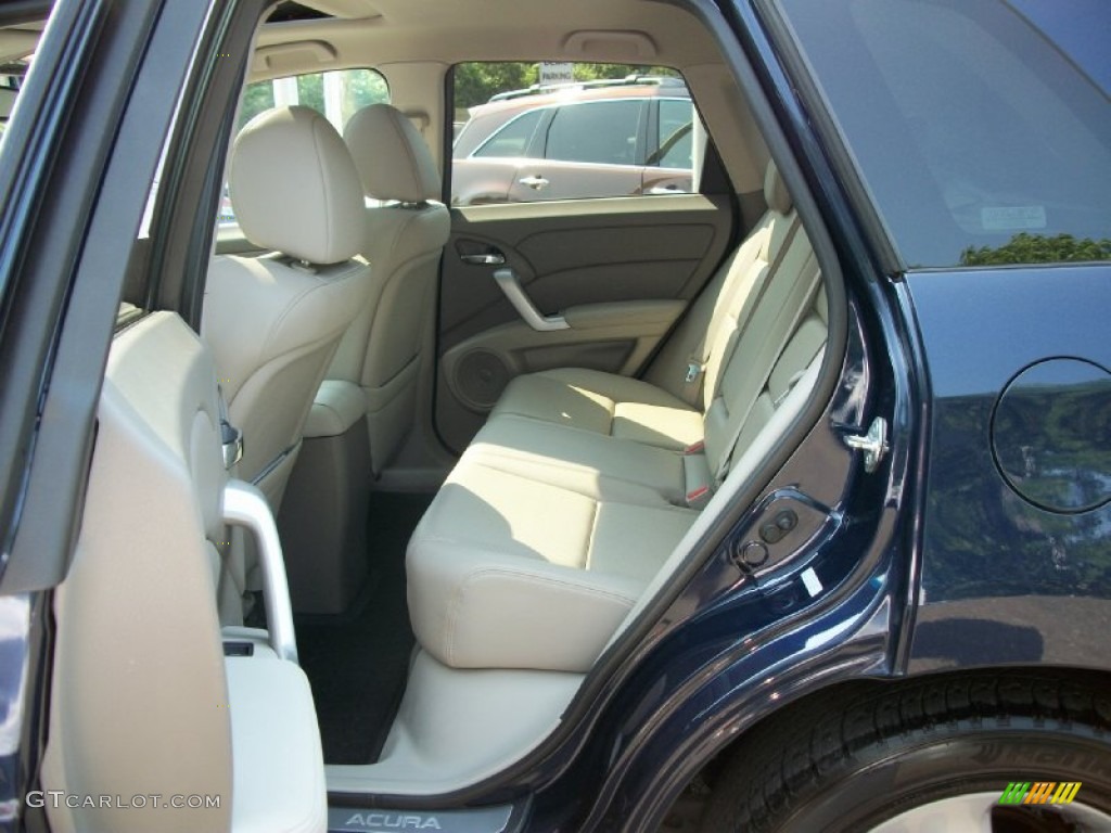2008 RDX Technology - Royal Blue Pearl / Taupe photo #15