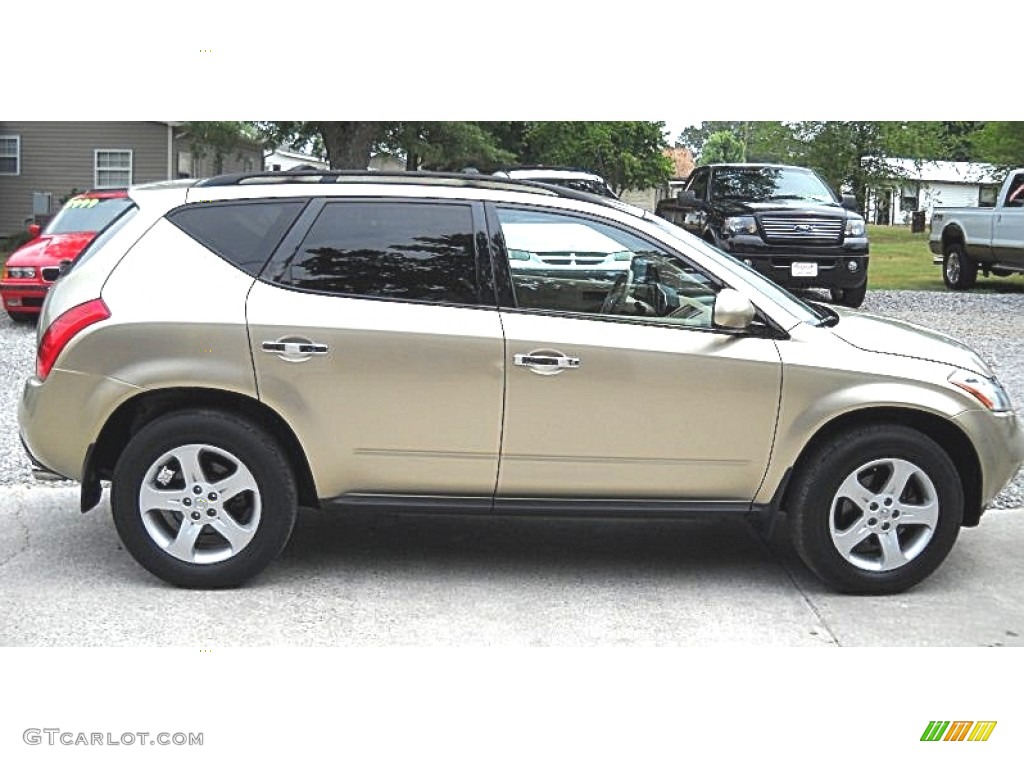 2005 Murano S AWD - Chardonnay Metallic / Cafe Latte photo #1