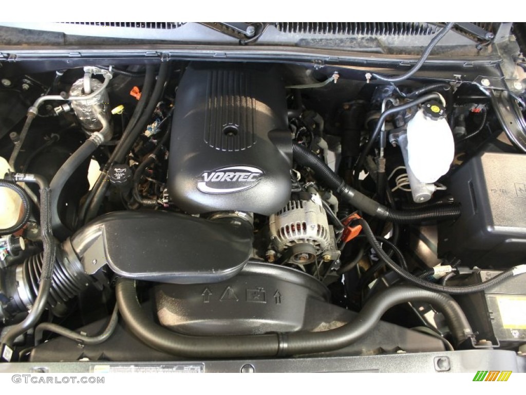 2003 Chevrolet Silverado 1500 LS Crew Cab 6.0 Liter OHV 16-Valve Vortec V8 Engine Photo #50576011