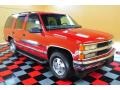 1997 Victory Red Chevrolet Tahoe LT 4x4  photo #1