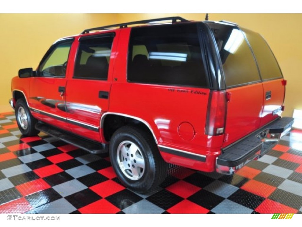 1997 Tahoe LT 4x4 - Victory Red / Pewter photo #3