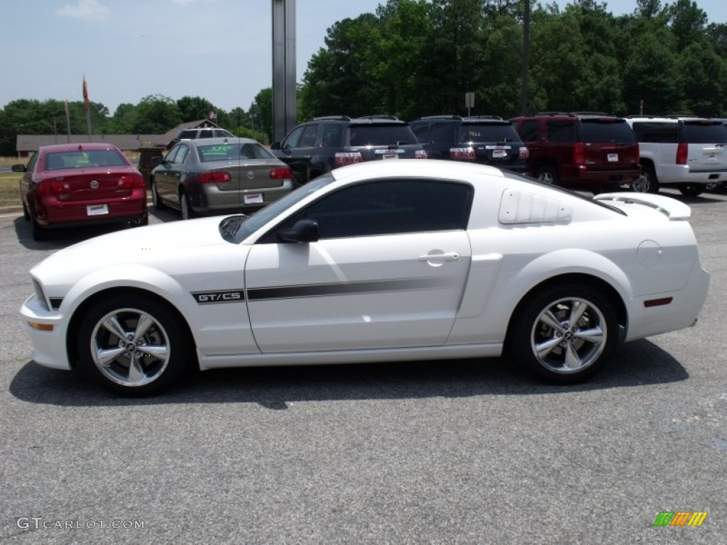 Performance White 2007 Ford Mustang GT/CS California Special Coupe Exterior Photo #50576773