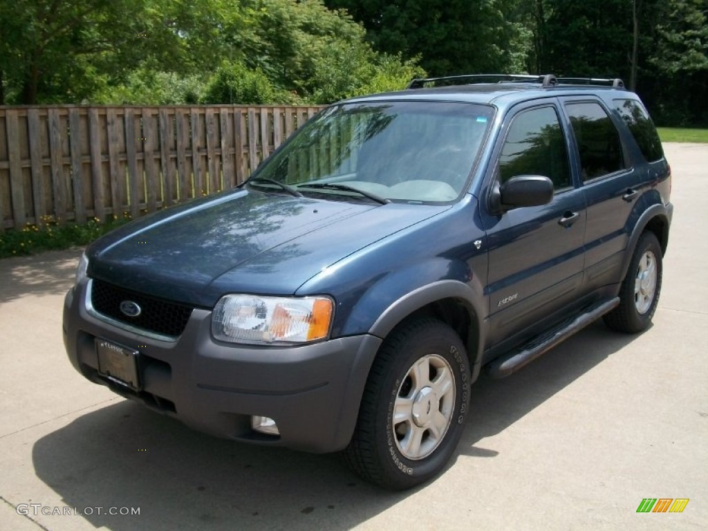 Medium Wedgewood Blue Metallic 2001 Ford Escape XLT V6 4WD Exterior Photo #50577004