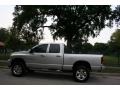 2003 Bright Silver Metallic Dodge Ram 1500 Laramie Quad Cab 4x4  photo #2