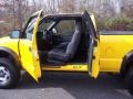 2002 Flame Yellow Chevrolet S10 LS Extended Cab 4x4  photo #30