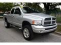 2003 Bright Silver Metallic Dodge Ram 1500 Laramie Quad Cab 4x4  photo #15