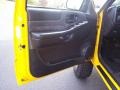 2002 Flame Yellow Chevrolet S10 LS Extended Cab 4x4  photo #36